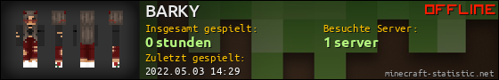 Benutzerleisten 560x90 für BARKY