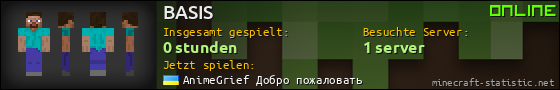Benutzerleisten 560x90 für BASIS