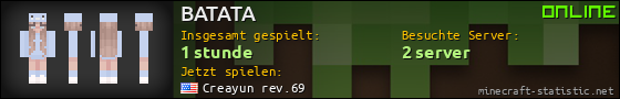 Benutzerleisten 560x90 für BATATA