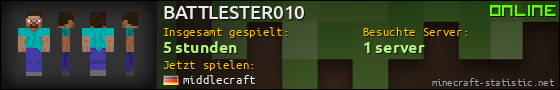 Benutzerleisten 560x90 für BATTLESTER010