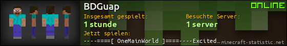 Benutzerleisten 560x90 für BDGuap