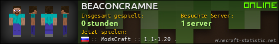 Benutzerleisten 560x90 für BEACONCRAMNE