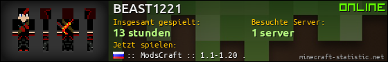 Benutzerleisten 560x90 für BEAST1221