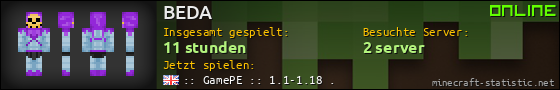 Benutzerleisten 560x90 für BEDA