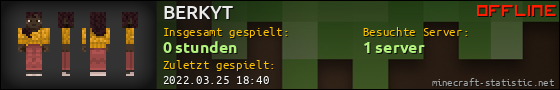 Benutzerleisten 560x90 für BERKYT