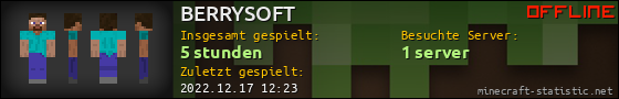 Benutzerleisten 560x90 für BERRYSOFT