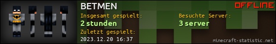 Benutzerleisten 560x90 für BETMEN
