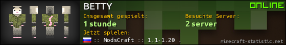 Benutzerleisten 560x90 für BETTY