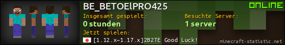 Benutzerleisten 560x90 für BE_BETOElPRO425