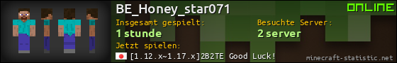 Benutzerleisten 560x90 für BE_Honey_star071