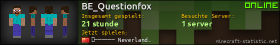 Benutzerleisten 560x90 für BE_Questionfox