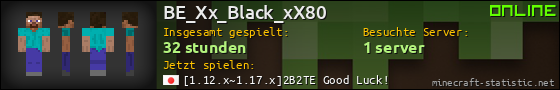 Benutzerleisten 560x90 für BE_Xx_Black_xX80