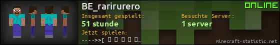 Benutzerleisten 560x90 für BE_rarirurero