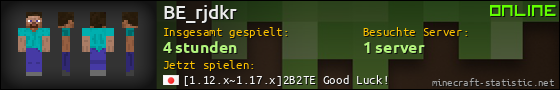 Benutzerleisten 560x90 für BE_rjdkr