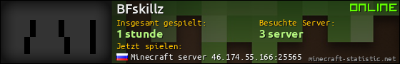 Benutzerleisten 560x90 für BFskillz