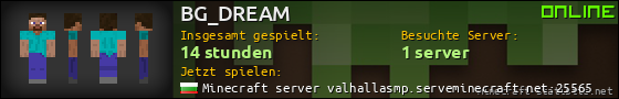 Benutzerleisten 560x90 für BG_DREAM