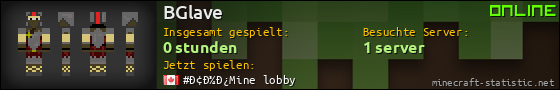 Benutzerleisten 560x90 für BGlave