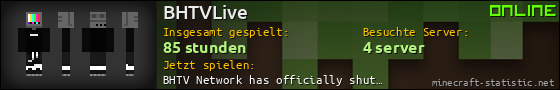 Benutzerleisten 560x90 für BHTVLive