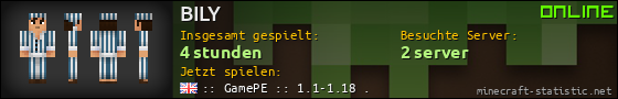 Benutzerleisten 560x90 für BILY
