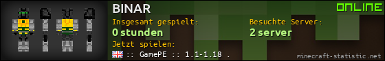Benutzerleisten 560x90 für BINAR