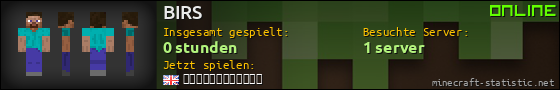 Benutzerleisten 560x90 für BIRS