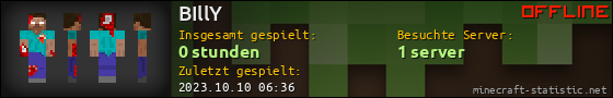 Benutzerleisten 560x90 für BIllY