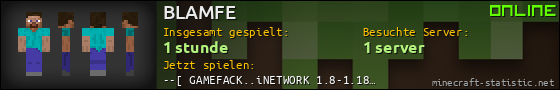 Benutzerleisten 560x90 für BLAMFE