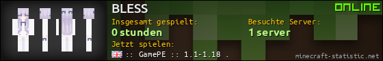 Benutzerleisten 560x90 für BLESS