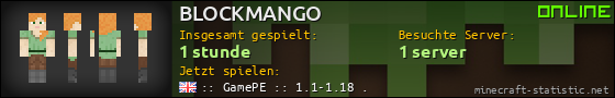 Benutzerleisten 560x90 für BLOCKMANGO