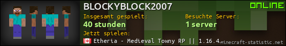 Benutzerleisten 560x90 für BLOCKYBLOCK2007