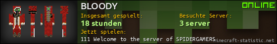 Benutzerleisten 560x90 für BLOODY