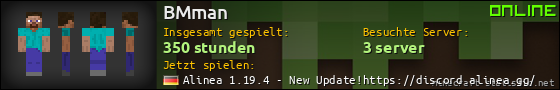 Benutzerleisten 560x90 für BMman
