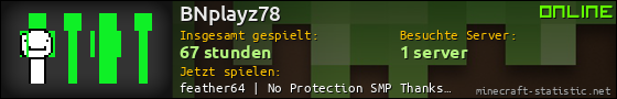 Benutzerleisten 560x90 für BNplayz78