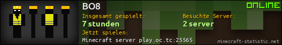 Benutzerleisten 560x90 für BO8