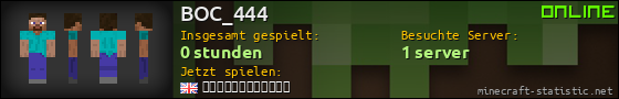 Benutzerleisten 560x90 für BOC_444