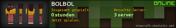 Benutzerleisten 560x90 für BOLBOL