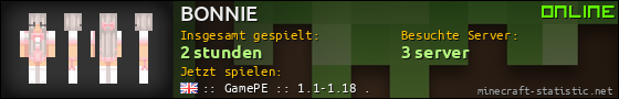 Benutzerleisten 560x90 für BONNIE