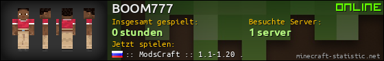 Benutzerleisten 560x90 für BOOM777