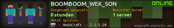 Benutzerleisten 560x90 für BOOMBOOM_WEK_SON