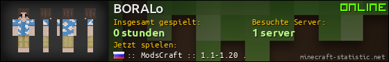 Benutzerleisten 560x90 für BORALo