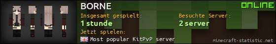 Benutzerleisten 560x90 für BORNE