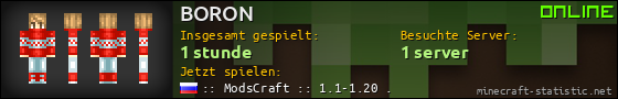 Benutzerleisten 560x90 für BORON
