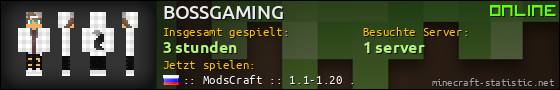 Benutzerleisten 560x90 für BOSSGAMING