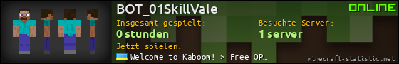 Benutzerleisten 560x90 für BOT_01SkillVale