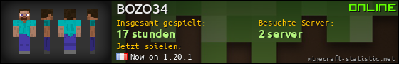 Benutzerleisten 560x90 für BOZO34