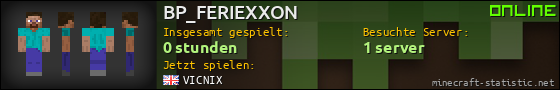 Benutzerleisten 560x90 für BP_FERIEXXON