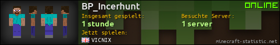 Benutzerleisten 560x90 für BP_Incerhunt