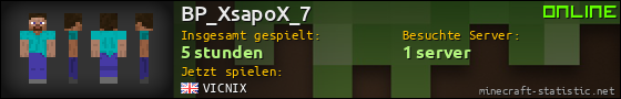 Benutzerleisten 560x90 für BP_XsapoX_7