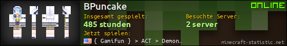 Benutzerleisten 560x90 für BPuncake