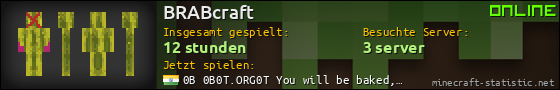 Benutzerleisten 560x90 für BRABcraft